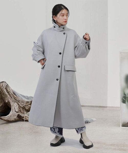 HARE（ハレ）の「ウールパイピングコート（）」 - WEAR