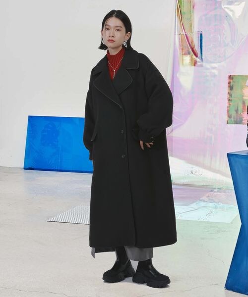 HARE（ハレ）の「ウールパイピングコート（）」 - WEAR