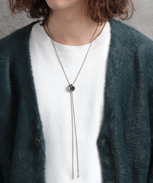 HARE(ハレ)の「メタルループタイ(アクセサリー・メンズ・シルバー10/シルバー系その他11/シルバー系その他12/ゴールド60・F/FREE)」の5枚目の写真