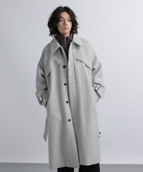 HARE ハレ NEO フラシベルトウールコート HARE（ハレ）の「NEOフラシベルトウールコート（）」 - WEAR