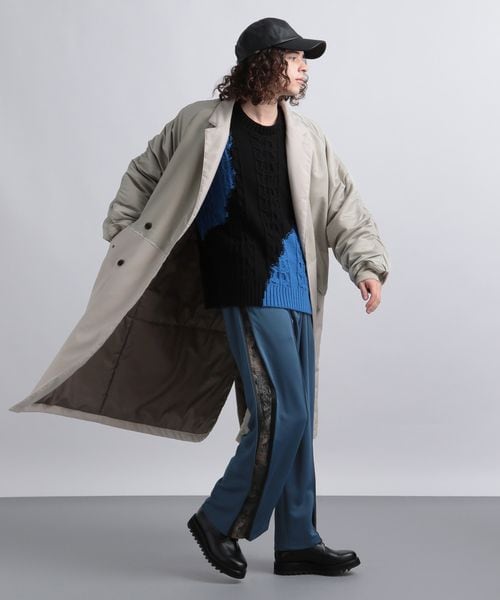 HARE（ハレ）の「ドッキングMA-1ステンカラーコート（）」 - WEAR