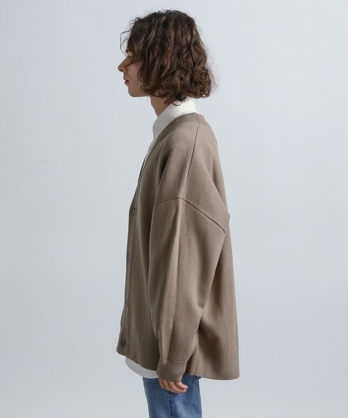 HARE(ハレ)の「リバーシブルデザインオーバーカーディガン(トップス・ブラック09/オレンジ46/ブラウン54・S/M)」の14枚目の写真