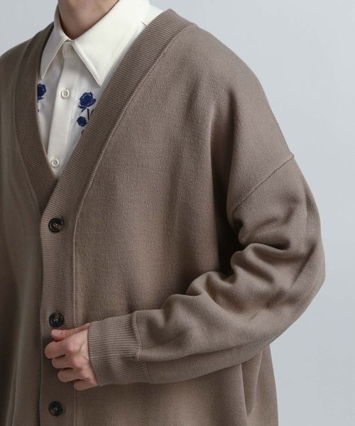 HARE(ハレ)の「リバーシブルデザインオーバーカーディガン(トップス・ブラック09/オレンジ46/ブラウン54・S/M)」の17枚目の写真