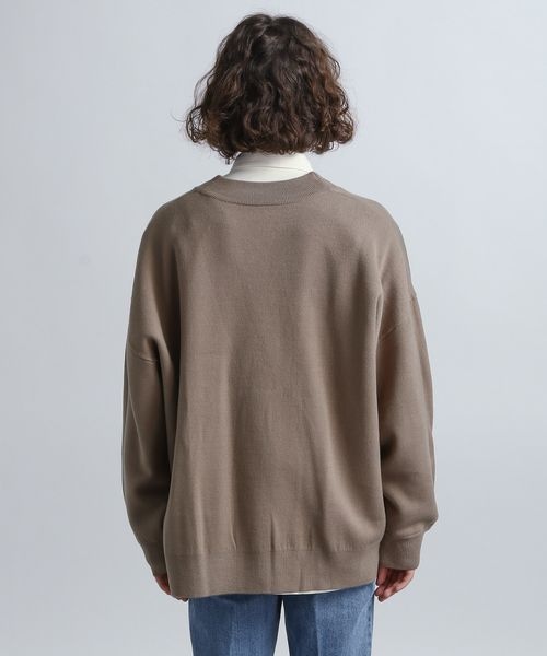 HARE(ハレ)の「リバーシブルデザインオーバーカーディガン(トップス・ブラック09/オレンジ46/ブラウン54・S/M)」の15枚目の写真