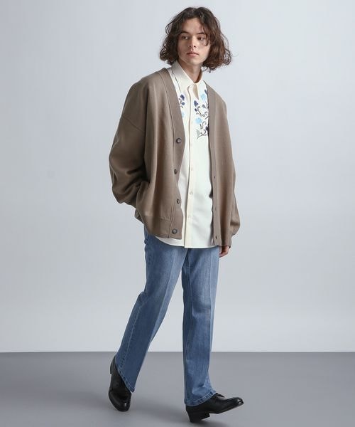 HARE(ハレ)の「リバーシブルデザインオーバーカーディガン(トップス・ブラック09/オレンジ46/ブラウン54・S/M)」の9枚目の写真