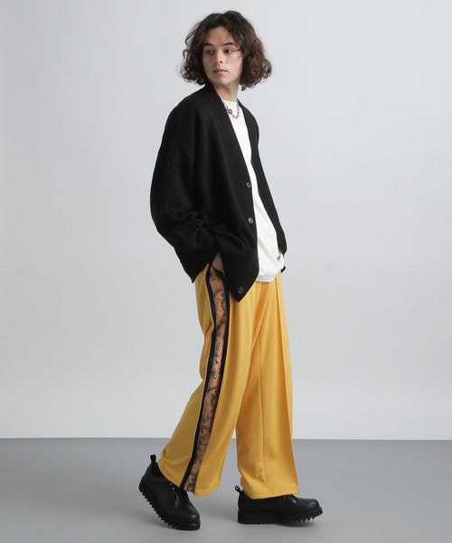 HARE(ハレ)の「リバーシブルデザインオーバーカーディガン(トップス・ブラック09/オレンジ46/ブラウン54・S/M)」の5枚目の写真
