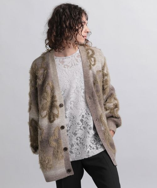 HARE（ハレ）の「イソザイハイショクフラワーカーディガン（）」 - WEAR