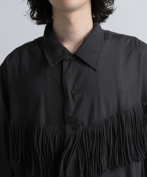 HARE INDIA IS BEAUTIFUL フリンジシャツ HARE（ハレ）の「フリンジデザインシャツ（）」 - WEAR