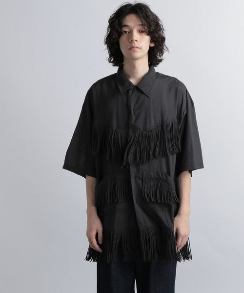 HARE INDIA IS BEAUTIFUL フリンジシャツ HARE（ハレ）の「フリンジデザインシャツ（）」 - WEAR
