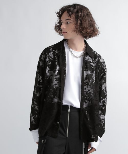 HARE（ハレ）の「ボタニカルレースシャツ（）」 - WEAR