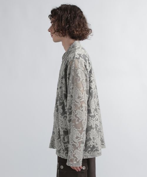 HARE（ハレ）の「ボタニカルレースシャツ（）」 - WEAR