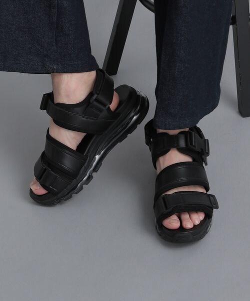 HARE（ハレ）の「ベルトスニーカーSサンダル（シューズ・メンズ・ブラック09・S/M/L）」の8枚目の写真