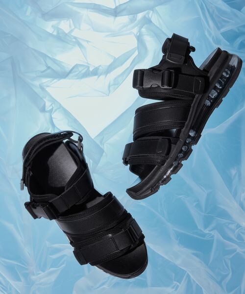 HARE（ハレ）の「ベルトスニーカーSサンダル（シューズ・メンズ・ブラック09・S/M/L）」の2枚目の写真