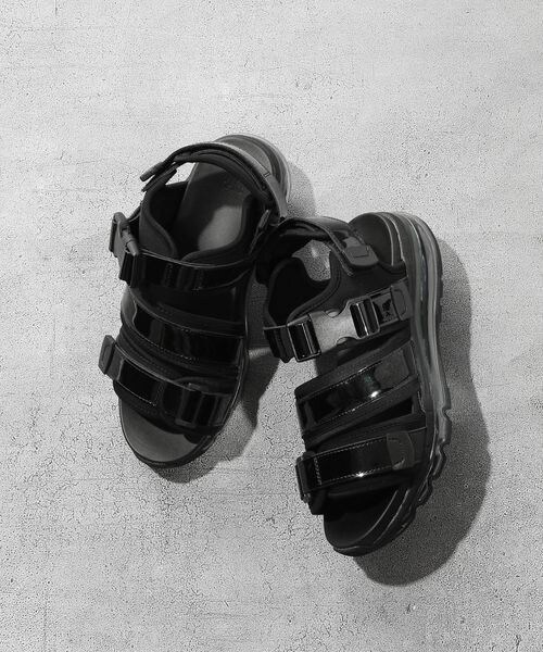 HARE（ハレ）の「ベルトスニーカーSサンダル（シューズ・メンズ・ブラック09・S/M/L）」の15枚目の写真