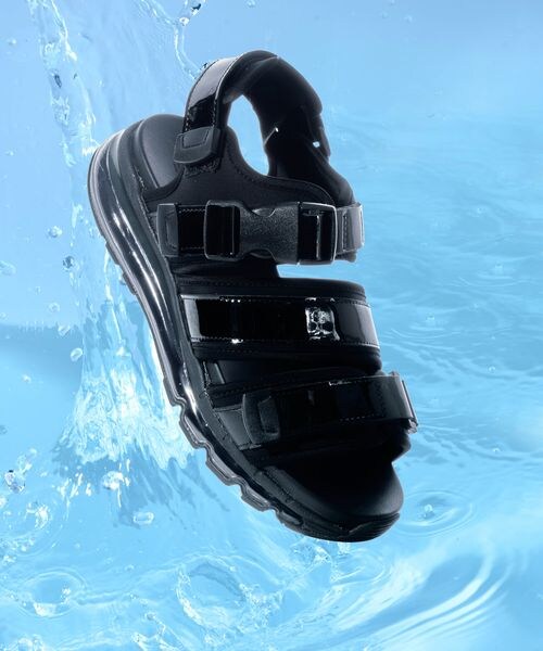 HARE（ハレ）の「ベルトスニーカーSサンダル（シューズ・メンズ・ブラック09・S/M/L）」の13枚目の写真