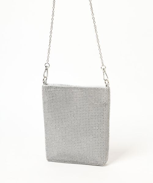 SALE【selr-portrait】ラインストーンマイクロクレセントバッグ SALE【selr-portrait】ラインストーンマイクロクレセントバッグ