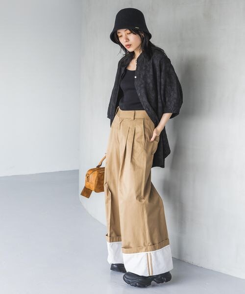 JEANASIS(ジーナシス)の「ヴィンテージレザーライクボストンBAG(バッグ・ブラック系(09)/ブラウン系(52)/グリーン系(78)・FREE)」の21枚目の写真