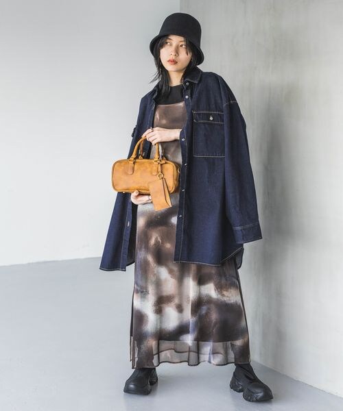 JEANASIS(ジーナシス)の「ヴィンテージレザーライクボストンBAG(バッグ・ブラック系(09)/ブラウン系(52)/グリーン系(78)・FREE)」の17枚目の写真