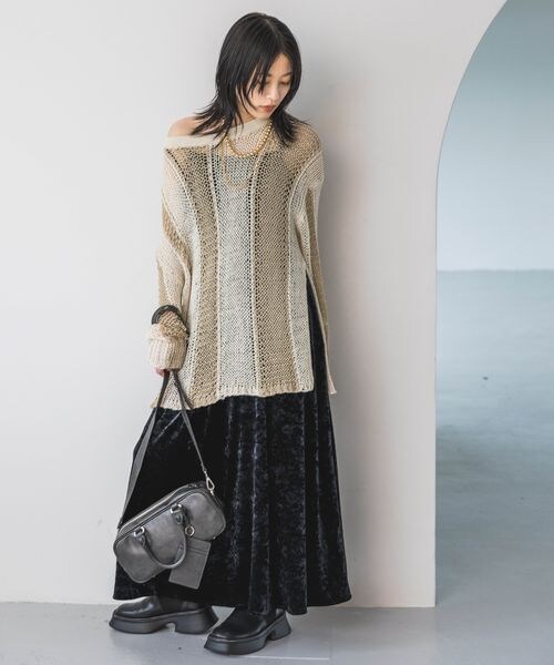 JEANASIS(ジーナシス)の「ヴィンテージレザーライクボストンBAG(バッグ・ブラック系(09)/ブラウン系(52)/グリーン系(78)・FREE)」の9枚目の写真