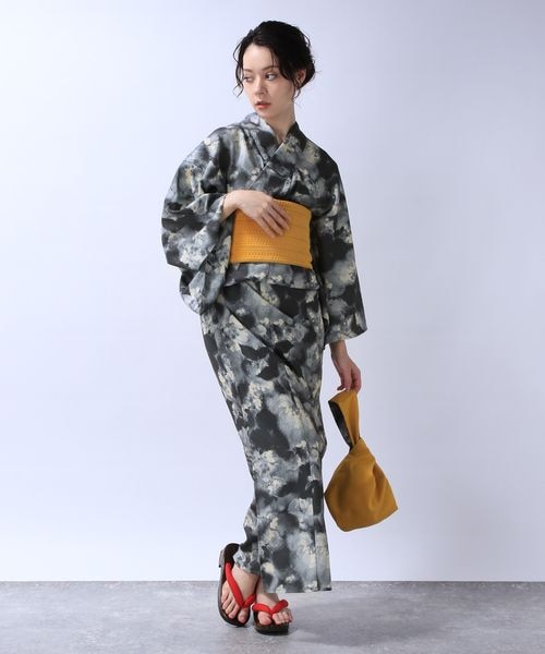 JEANASIS - ジーナシス 3PIECE SET JEANASIS - JEANASIS JEANASIS ORIGINAL YUKATA 3P ジーナの通販