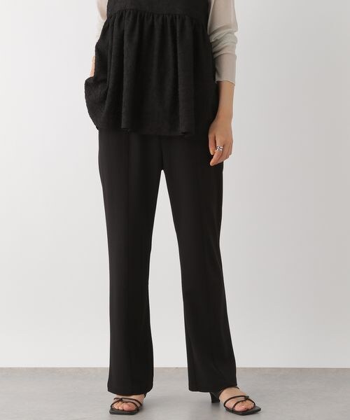 LEPSIM（レプシィム）の「ヨクノビセミフレアパンツ（パンツ・ブラック09/グレージュ13/ブラウン58・M/L）」の12枚目の写真