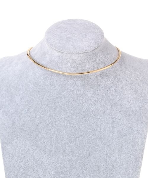 LEPSIM（レプシィム）の「メタルチョーカー（アクセサリー・シルバー19/ゴールド52・ONE SIZE）」の7枚目の写真