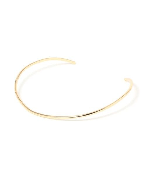 LEPSIM（レプシィム）の「メタルチョーカー（アクセサリー・シルバー19/ゴールド52・ONE SIZE）」の2枚目の写真