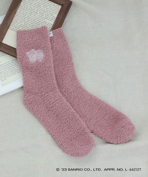 LEPSIM(レプシィム)の「ルームソックス(その他・ポチャッコ08/バツマル45/キキララ95・ONE SIZE)」の3枚目の写真