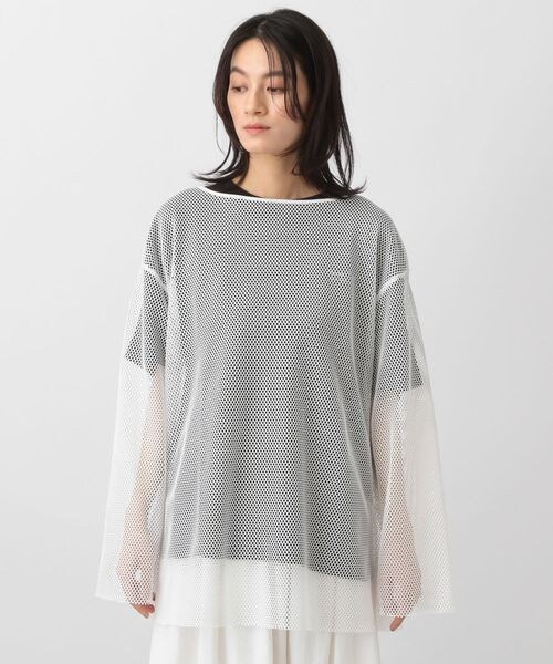 A part by メッシュプルオーバー A part by（アパートバイ）の「メッシュプルオーバー_長袖
