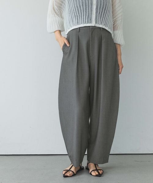 A part by（アパートバイ）の「ハイウエストカーブパンツ/完売カラー