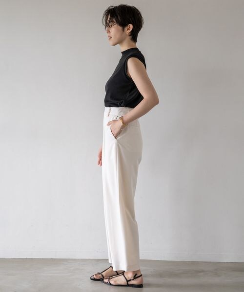 A part by（アパートバイ）の「ハイウエストカーブパンツ/完売カラー