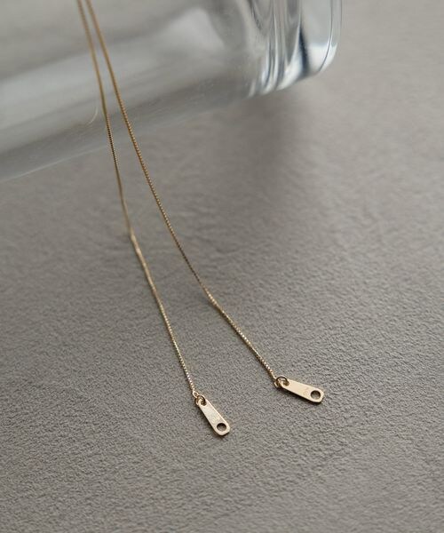 アパートバイ　A part by K10チェーンネックレス_0.5mm A part by（アパートバイ）の「K10チェーンネックレス_0.5mm