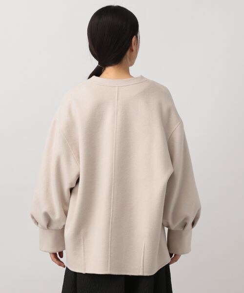 apart by lowrys casheepノーカラーコート A part by（アパートバイ）の「casheepノーカラーコート（ノー