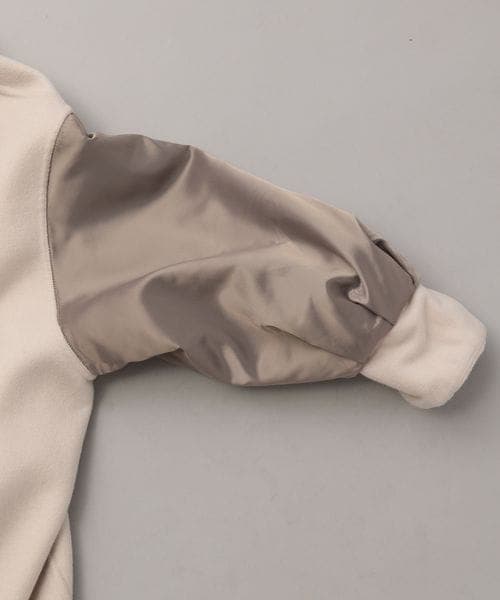 A part by（アパートバイ）の「casheepノーカラーコート/WEB先行予約（ジャケット/アウター・ナチュラル 08/ブラック 09/ライトグレー 11・F）」の19枚目の写真
