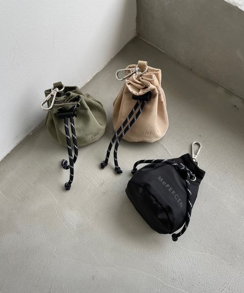 LOWRYS FARM（ローリーズファーム）の「カスタムナイロン巾着ポーチ