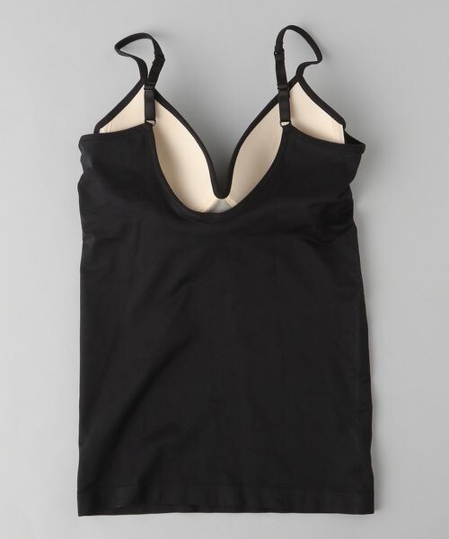 A part by(アパートバイ)の「cohan(コハン)シームレスブラキャミソール(アンダーウェア・レディース・ブラック 09/モカ 54・Sサイズ/Mサイズ)」の10枚目の写真