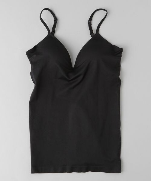 A part by(アパートバイ)の「cohan(コハン)シームレスブラキャミソール(アンダーウェア・レディース・ブラック 09/モカ 54・Sサイズ/Mサイズ)」の9枚目の写真