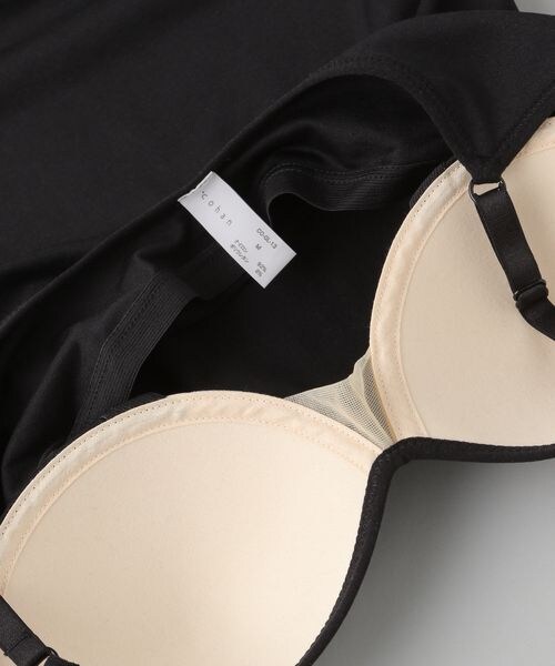 A part by(アパートバイ)の「cohan(コハン)シームレスブラキャミソール(アンダーウェア・レディース・ブラック 09/モカ 54・Sサイズ/Mサイズ)」の13枚目の写真
