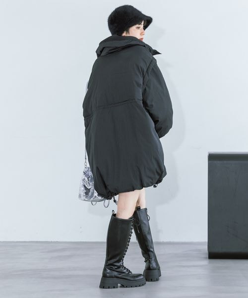 PAGEBOY(ページボーイ)の「スタンドボリュームブルゾン(ジャケット/アウター・オフホワイト05/ブラック09/モカ53・F)」の17枚目の写真