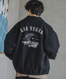 RAGEBLUE（レイジブルー）の「ウーリーテック/バック刺繍バルーンブルゾン（ジャケット/アウター）」