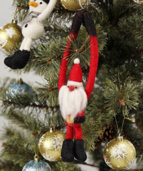 ローブ登りのサンタ 10 ft. Outdoor Animated Rope Ladder Climbing