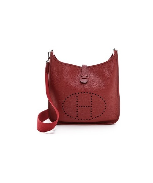HERMES(エルメス)の「What Goes Around Comes Around Hermes Evelyne II Bag(ショルダーバッグ・レディース・Red・One Size)」の1枚目の写真