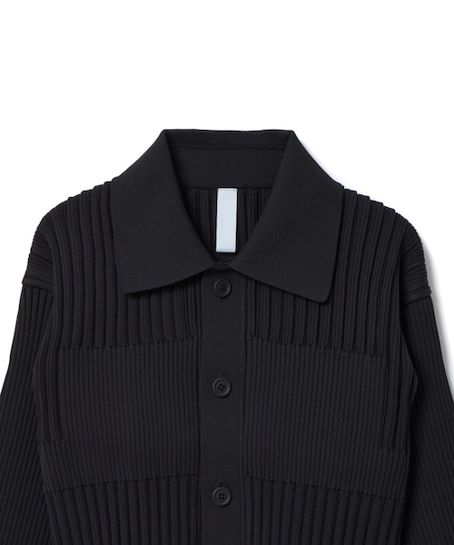 CFCL（シーエフシーエル）の「FLUTED CROPPED SHIRT CARDIGAN