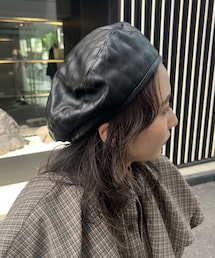 CAPRICIEUX LE'MAGE | キルトファーリバベレエ(ハンチング/ベレー帽)