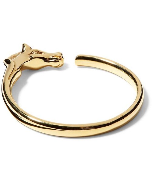 HERMES（エルメス）の「Luxe Vintage Finds Hermes Gold Horse Cuff（ブレスレット・レディース・Gold・Regular One Size）」の4枚目の写真