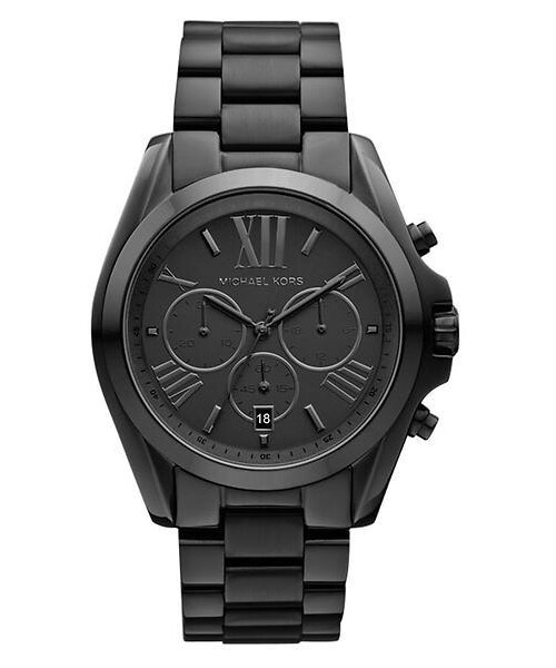 MICHAEL KORS(マイケルコース)の「Michael Kors Bradshaw(アナログ腕時計・レディース・Black・Regular One Size)」の1枚目の写真