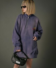 CIAOPANIC（チャオパニック）の「【23AW】【RePRODUCTION LABEL】裏毛ハーフジッププルオーバー（トップス・レディース）」