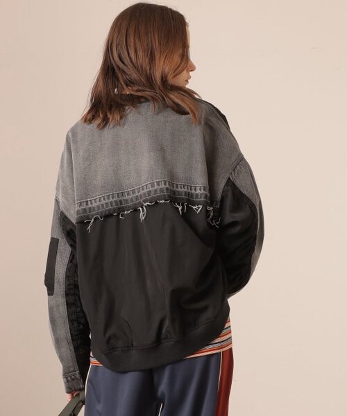 新品★DOUBLE NAMEレイカズン★GジャンドッキングMAー1★ DOUBLE NAME（ダブルネーム）の「GジャンドッキングMA-1