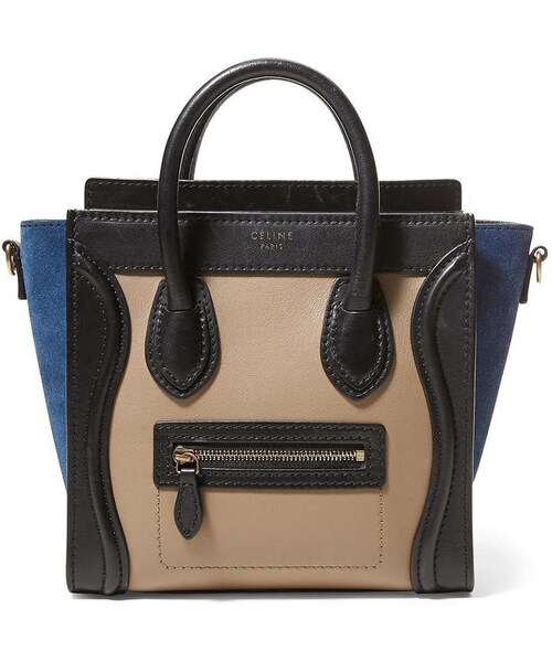CELINE（セリーヌ）の「Luxe Vintage Finds Celine Luggage Nano Handbag（バッグ・レディース・Grey/Black/Blue・Regular One Size）」の5枚目の写真