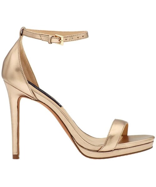 STEVE MADDEN（スティーブマデン）の「Steven by Steve Madden Rykie（サンダル・レディース・Black/Nude Leather/Gold Leather・Regular 9 1/2 x Medium/Regular 8 x Medium/Regular 8 1/2 x Medium/Regular 10 x Medium/Regular 9 x Medium）」の2枚目の写真